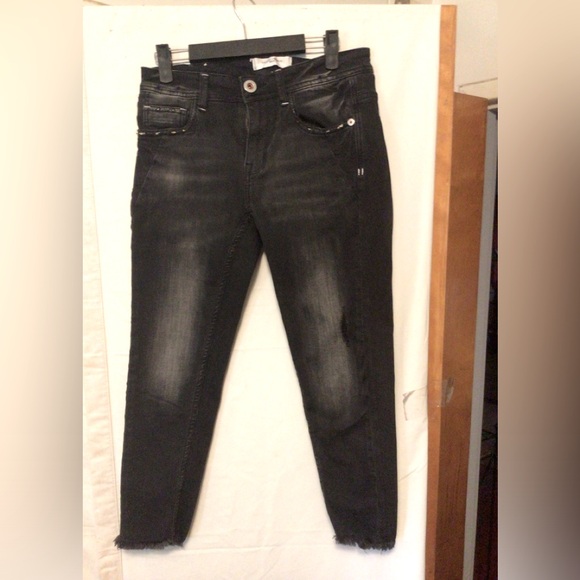 EIGHTY TWENTY 8020 FACTORY FADED SKINNY JEANS SZ 26 - Picture 2 of 7